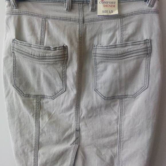 Pencil Jean skirt - Picture 11 of 12